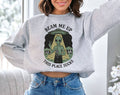 Beam Me Up, This Place Sucks Funny Alien Sweatshirt