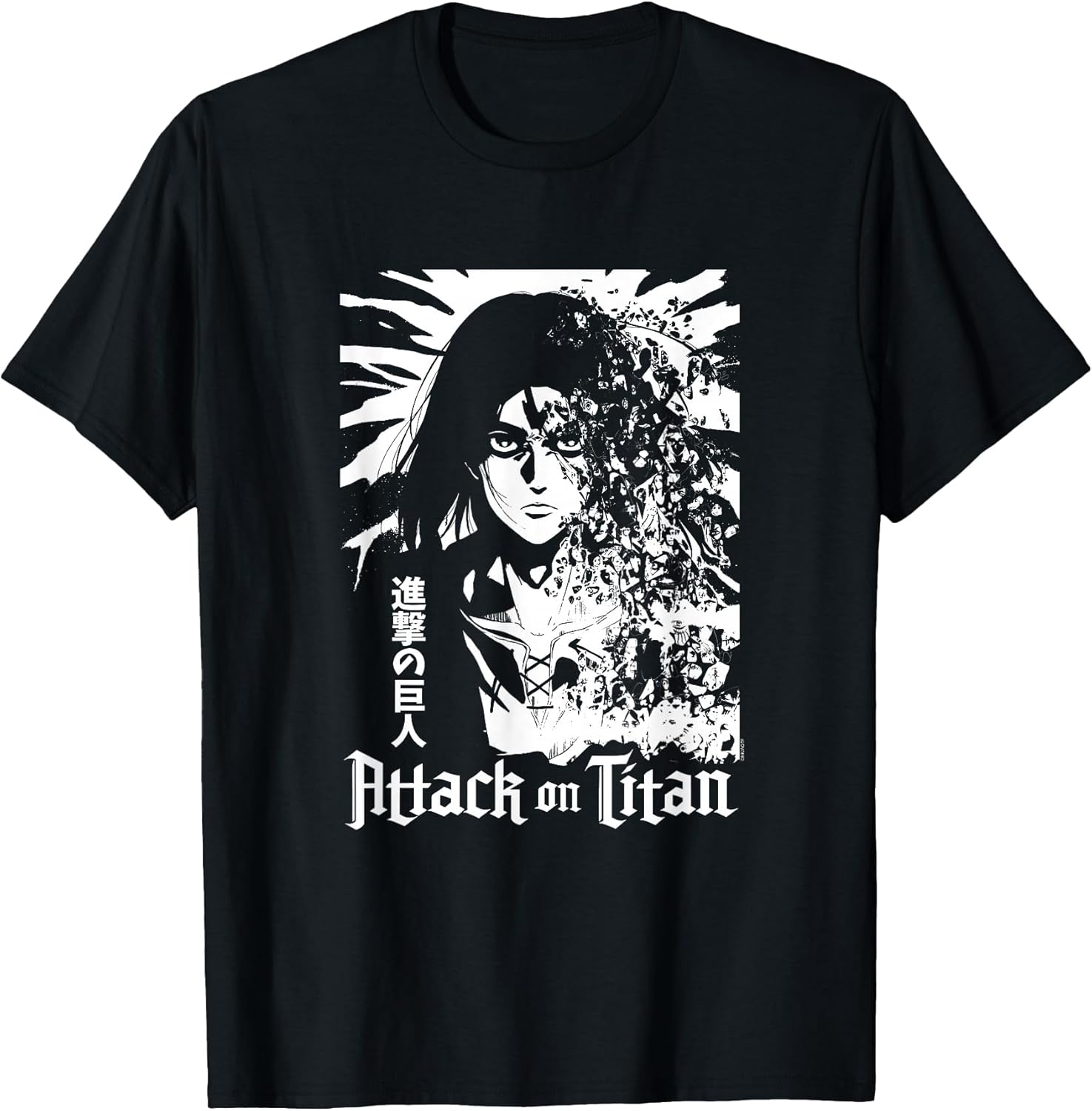 Season 4 Eren Explosion White Graphic Anime T-Shirt Unisex T-shirt, Sweatshirt, Hoodie, Long Sleeve Tee
