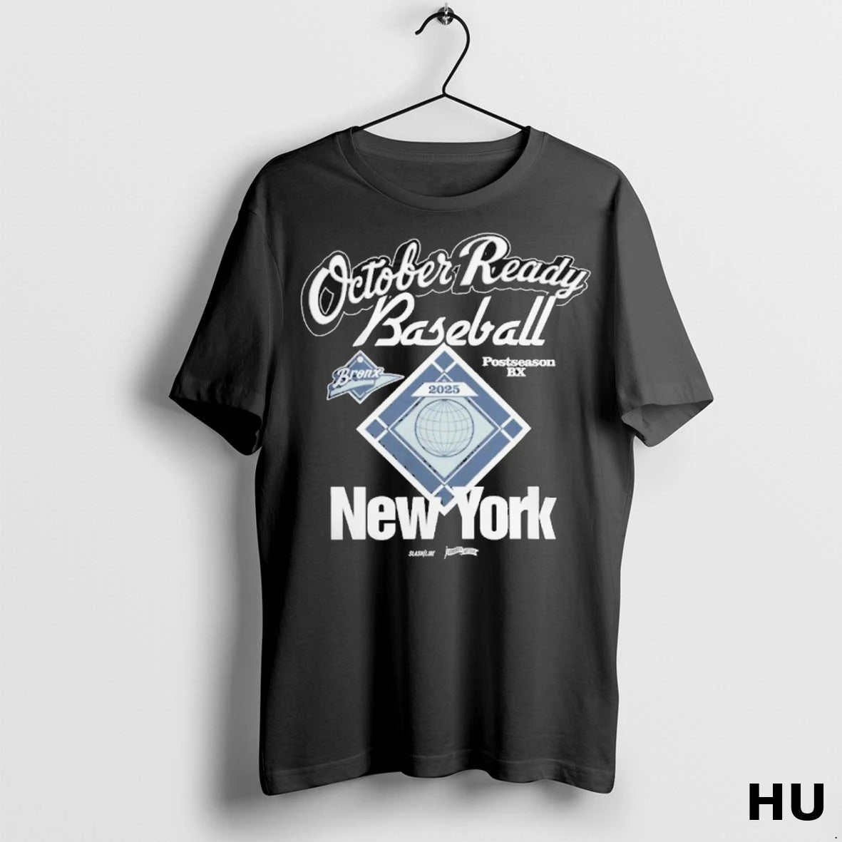 Officials New York Yankees October Ready Baseball Postseason Bx 2025 T Shirt