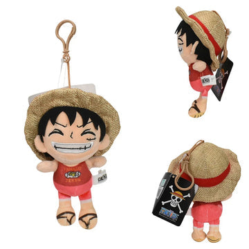 One Piece Overjoyed Luffy Plushy Pendant Keychain
