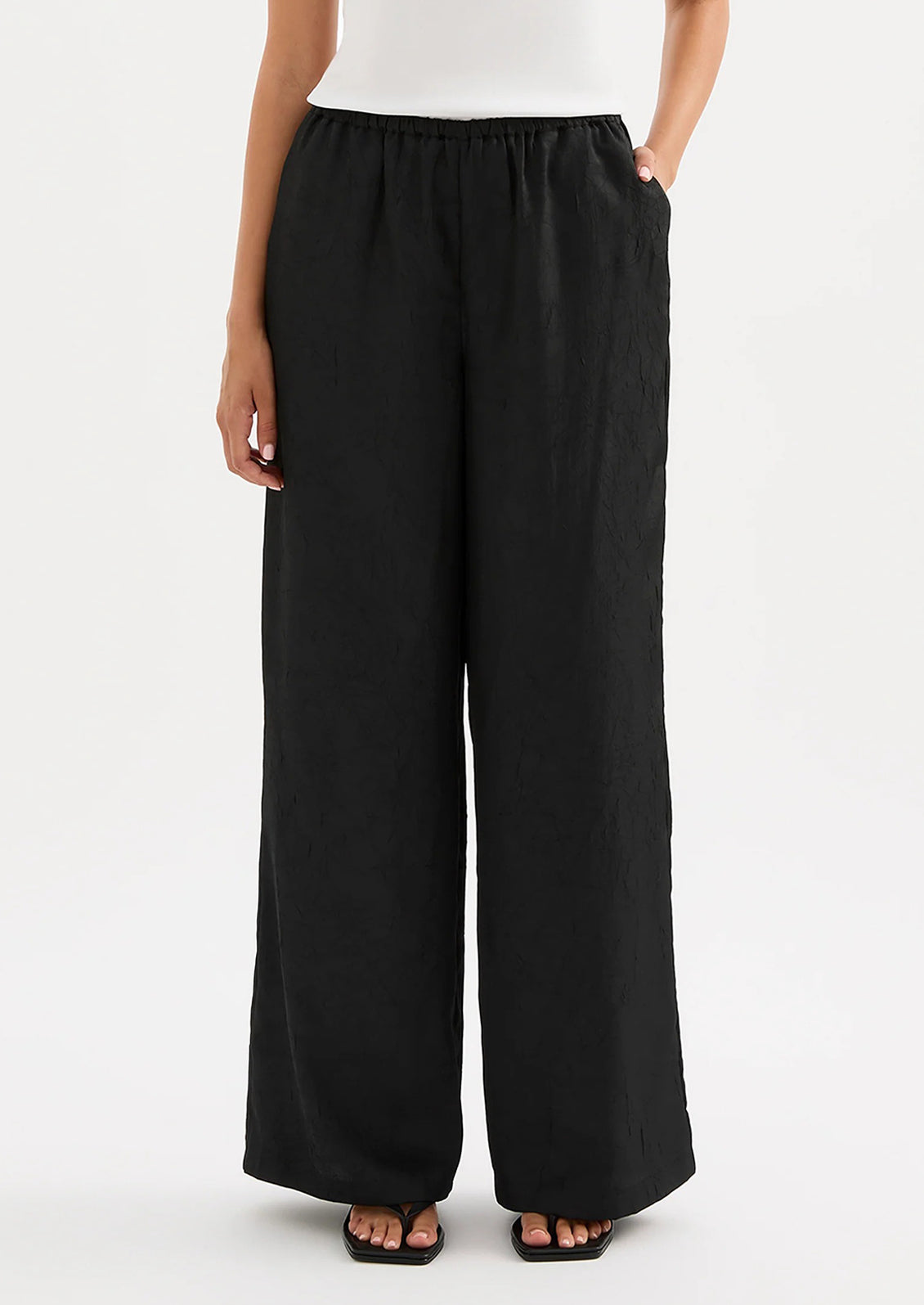 Pandora Crushed Satin Pant