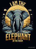 You are the elephant in the room by coolcatstudio5 Unisex T-shirt, Sweatshirt, Hoodie, Long Sleeve Tee