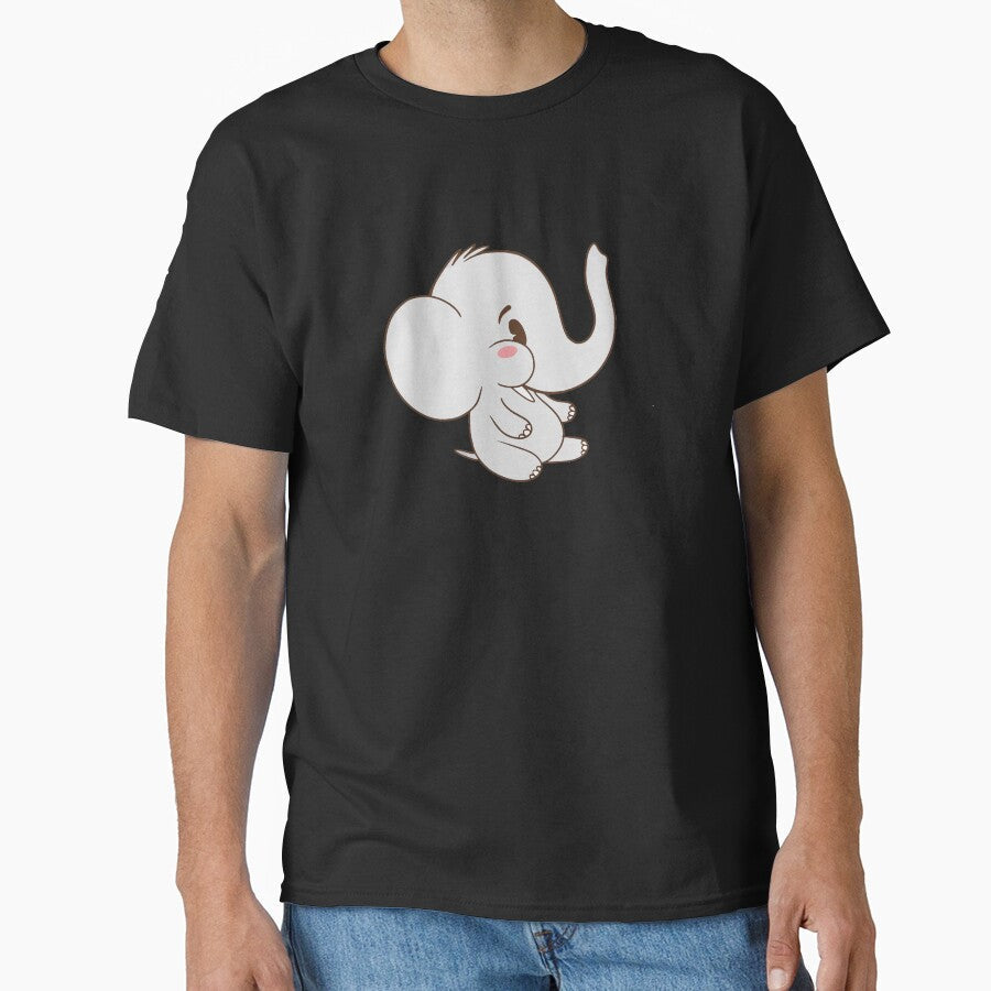 elephant cartoon by zaher97 Unisex T-shirt, Sweatshirt, Hoodie, Long Sleeve Tee
