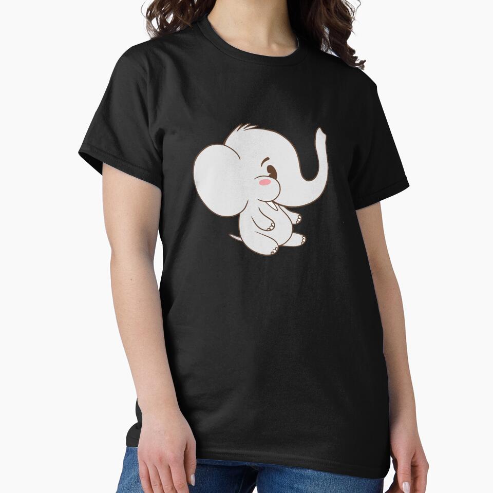 elephant cartoon by zaher97 Unisex T-shirt, Sweatshirt, Hoodie, Long Sleeve Tee