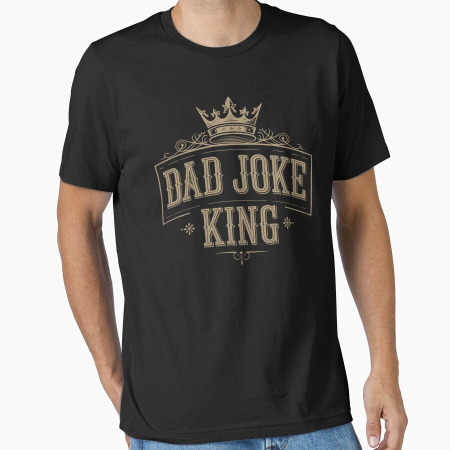 Dad Joke King by Poman9810 Unisex T-shirt, Sweatshirt, Hoodie, Long Sleeve Tee