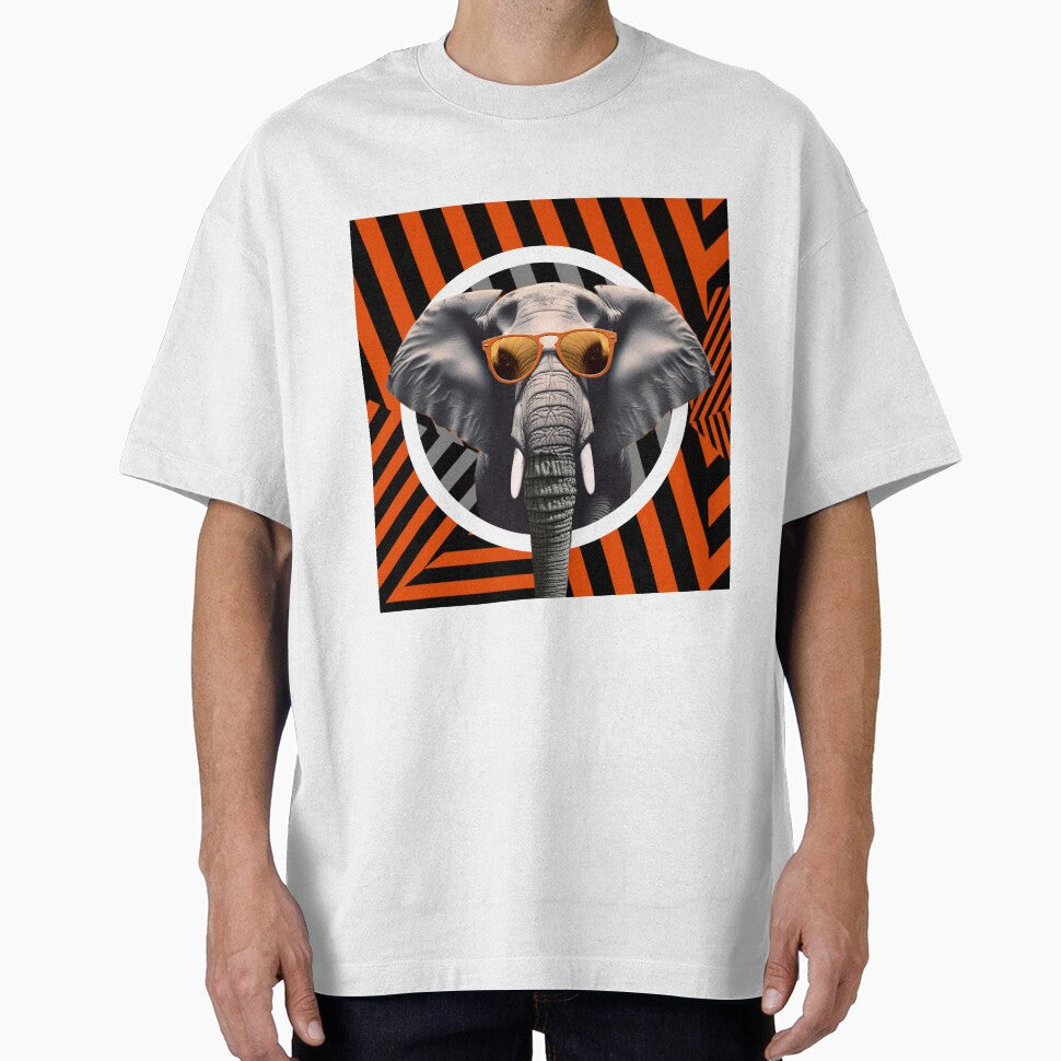 Pop Art cool Elephant design by Wiidoo Unisex T-shirt, Sweatshirt, Hoodie, Long Sleeve Tee