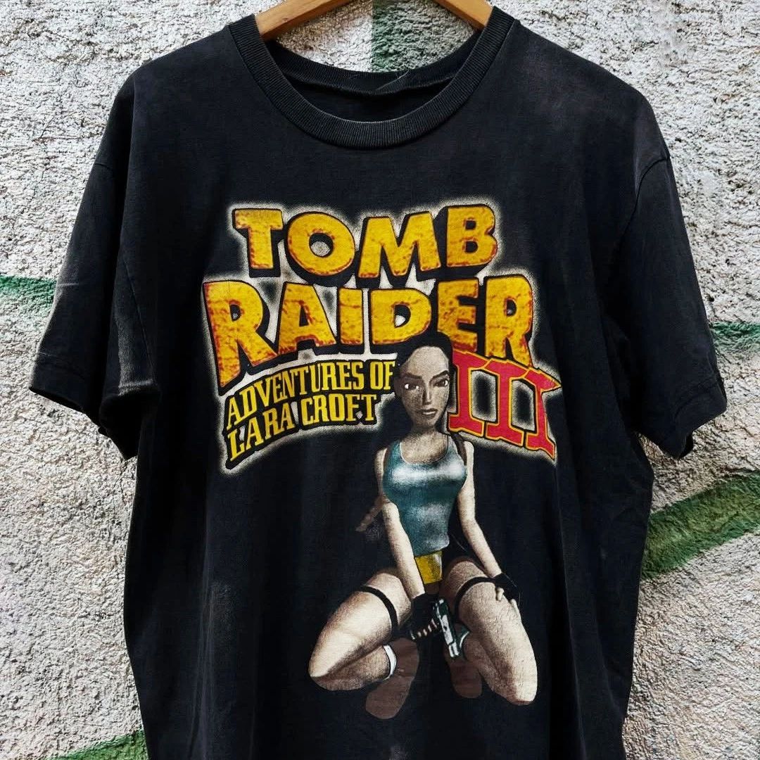 1998 video game Tomb Raider 3 T-Shirt S-5XL Unisex T-shirt, Sweatshirt, Hoodie, Long Sleeve Tee